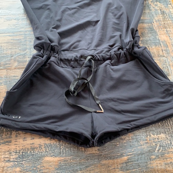 Jo + Jax Black Leotard Romper - Picture 5 of 8